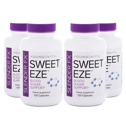 Slender FX Sweet Eze - 120 Capsules - 4 Pack