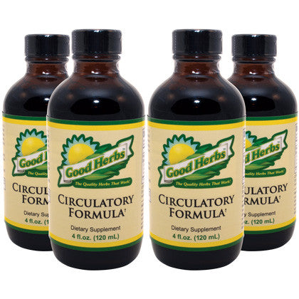 Good Herbs - Circulatory Formula (4oz) - 4 Pack