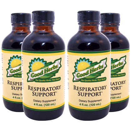 Good Herbs - Respiratory Support (4oz) - 4 Pack