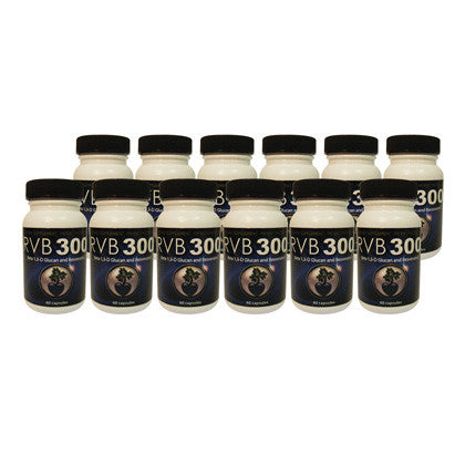 RVB300  Beta 1,3-D Glucan Resveratrol mix - 12 Pack 60 capsules each