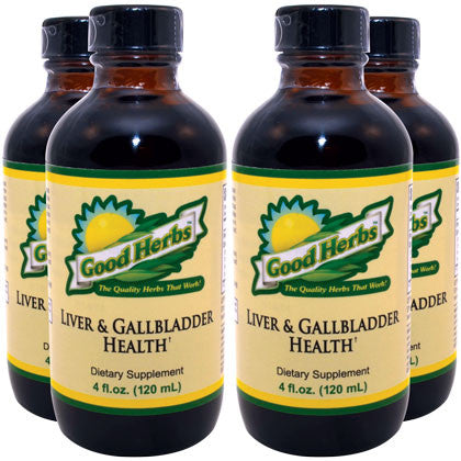 Good Herbs - Liver and Gallbladder Health (4oz) - 4 Pack