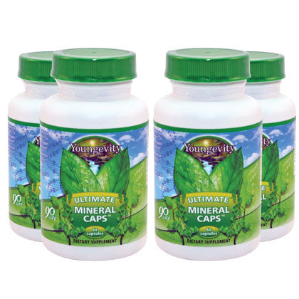 Ultimate Mineral Caps - 64 Capsules - 4 Pack