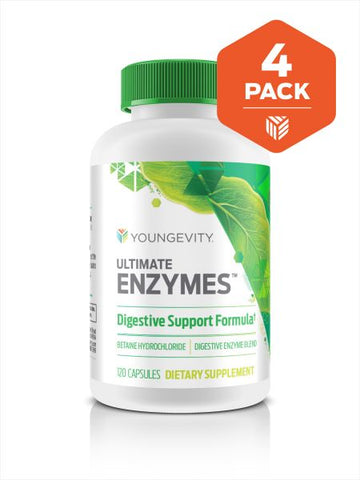Ultimate Enzymes 4 Pack - 120 Capsules each