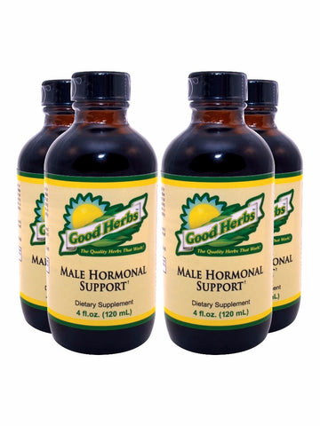 Male Hormonal Support (4oz) - 4 Pack