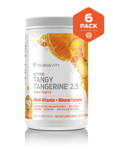 Beyond Tangy Tangerine® (BTT) 2.5 Canister Six pack