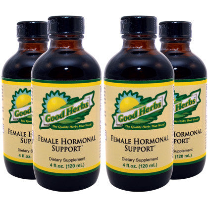 Good Herbs - Female Hormonal Support (4oz) - 4 Pack