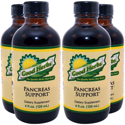 Good Herbs - Pancreas Support (4oz) - 4 Pack