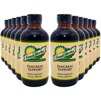 Good Herbs - Pancreas Support (4oz) - 12 Pack